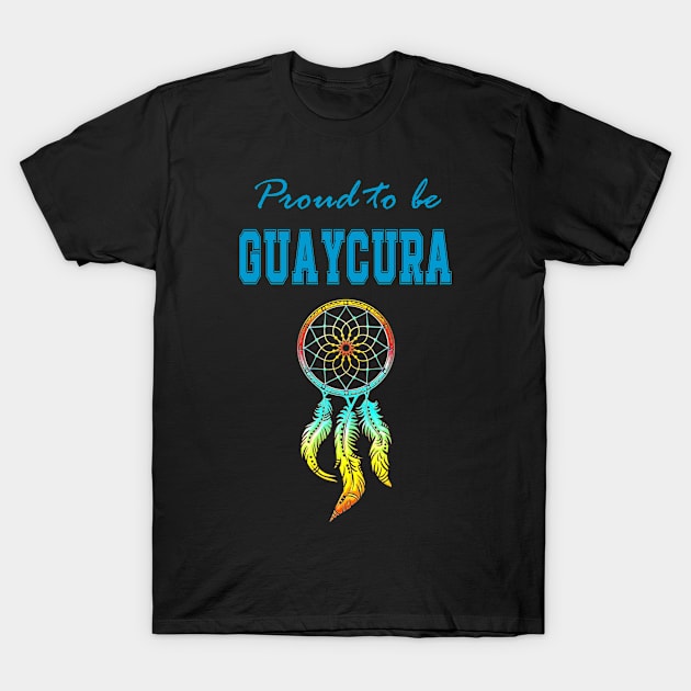 Native American Guaycura Dreamcatcher 48 T-Shirt by Barbara Jane Thomas